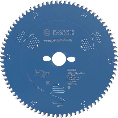 Bosch EXPERT Aluminium Cutting Saw Blade 254mm 80T 30mm