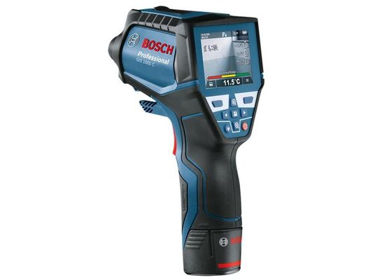 Bosch GIS1000C Thermal Detector (Alkaline Batteries + Soft Bag) 1.5 V AA Infrared Scanner 601083370