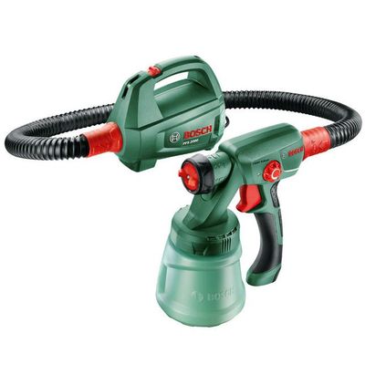BOSCH PFS 2000 Paint Spray System - Green & Red