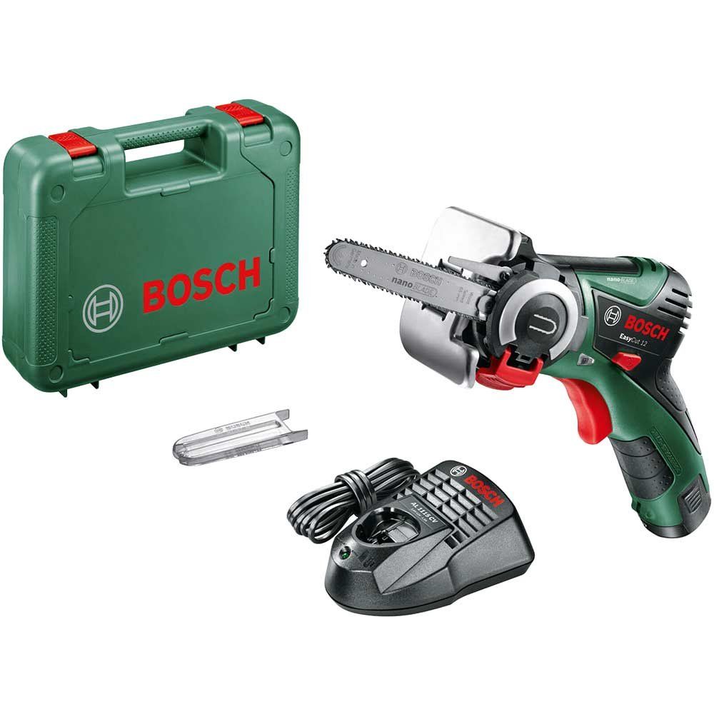 Bosch EASYCUT 12 LI 12v Cordless Nanoblade ChainSaw 1 x 2.5ah Li-ion Battery Charger Case - Image 1
