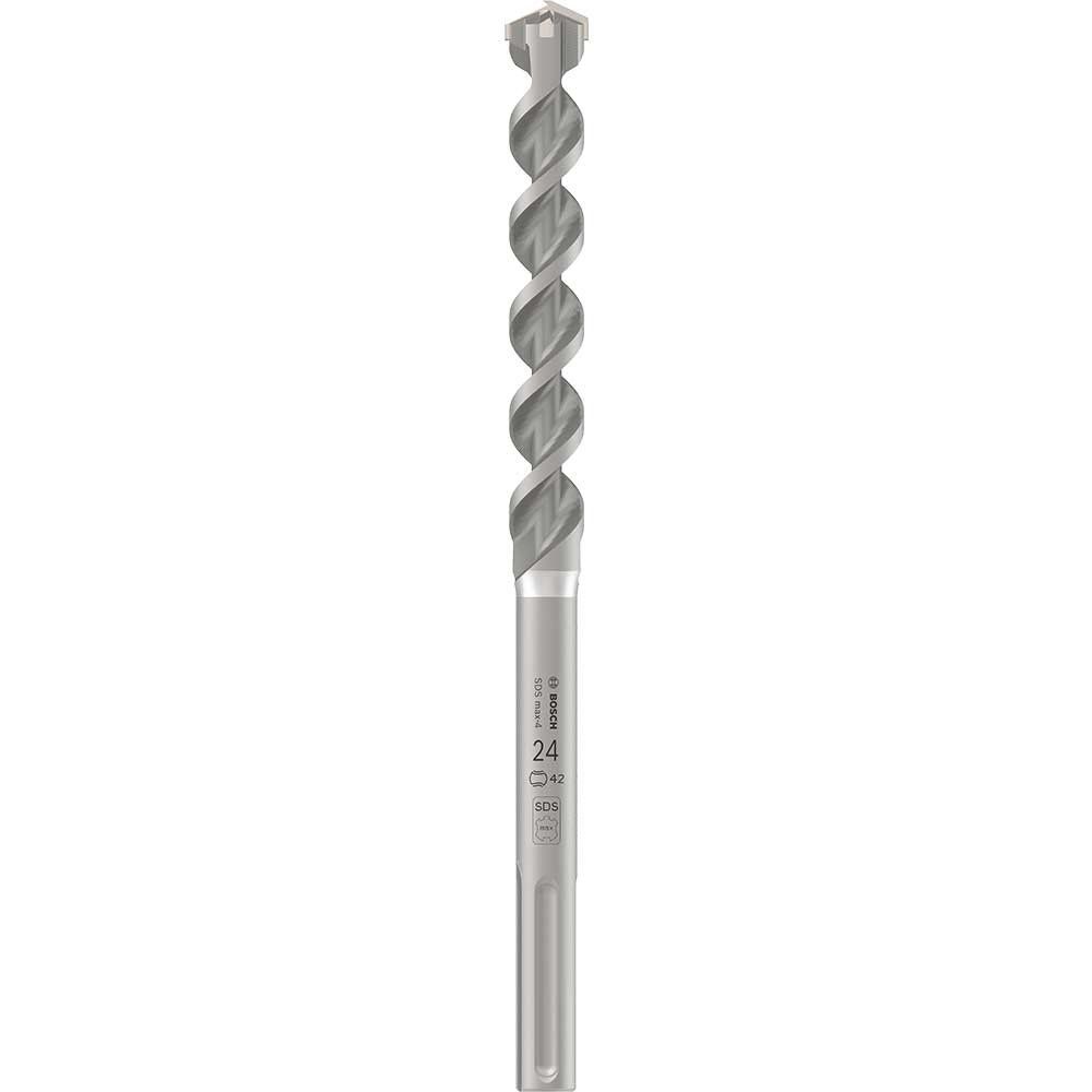 Bosch PRO M4 SDS Max Masonry Drill Bit 24mm 320mm Pack of 1 - Image 1