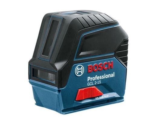 Bosch Gcl 2-15 RM1 Combi Laser, Cross Line 2 Point Laser, RM1 Mount & Target Plate