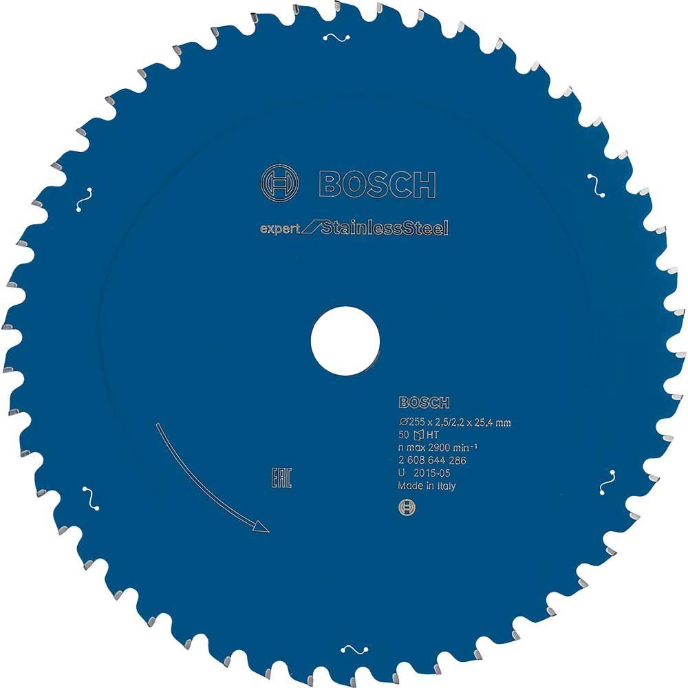 Bosch EXPERT Stainless Steel Cutting Saw Blade 255mm 50T 25.4mm - Image 1