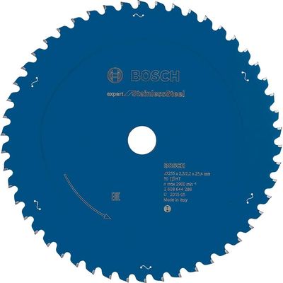 Bosch EXPERT Stainless Steel Cutting Saw Blade 255mm 50T 25.4mm