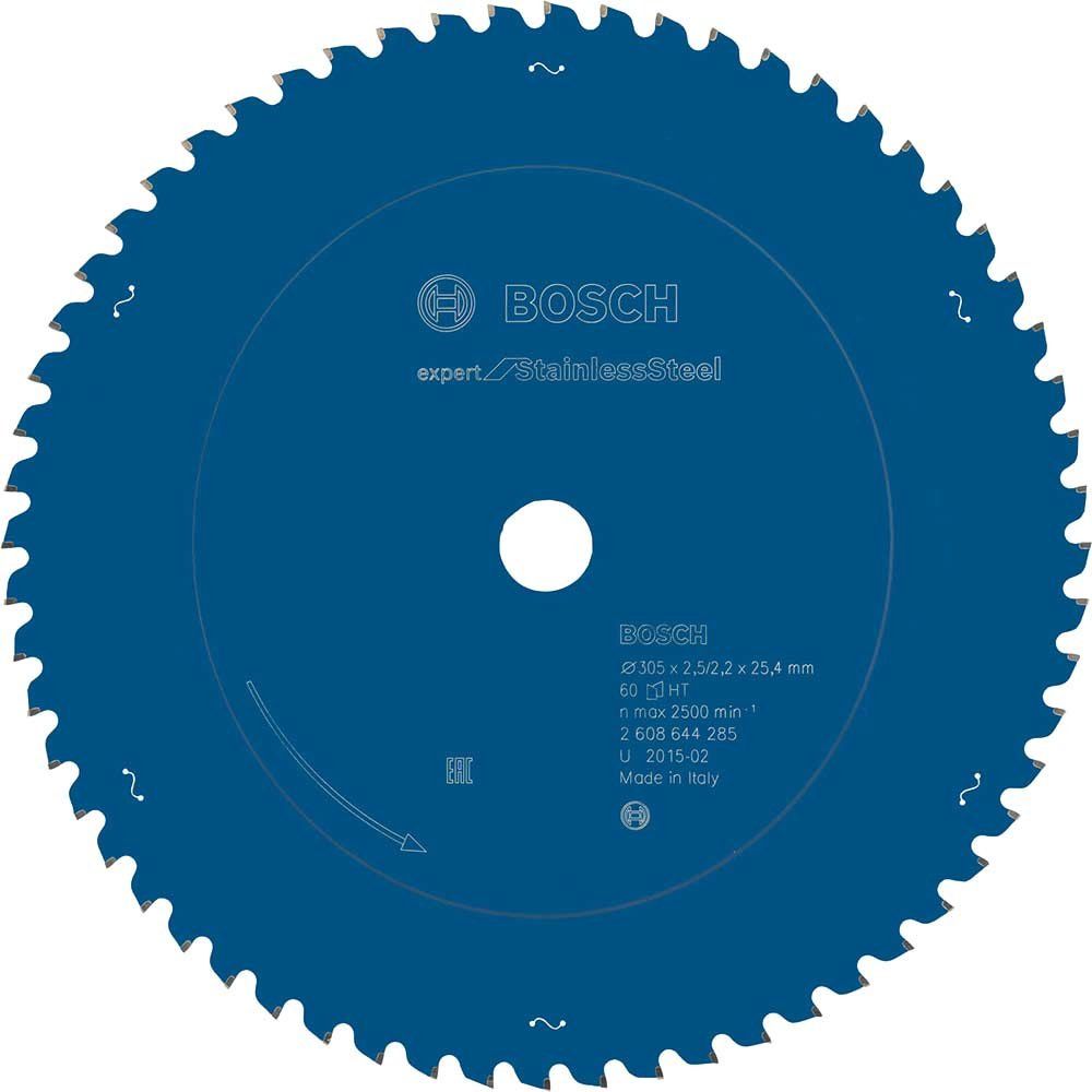 Bosch EXPERT Stainless Steel Cutting Saw Blade 305mm 60T 25.4mm - Image 1