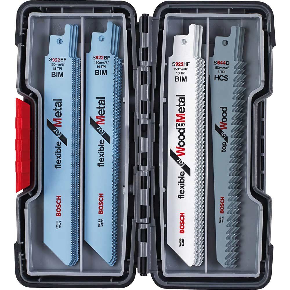 Bosch 20 Piece Wood and Metal Reciprocating Sabre Saw Blade Set - Image 1