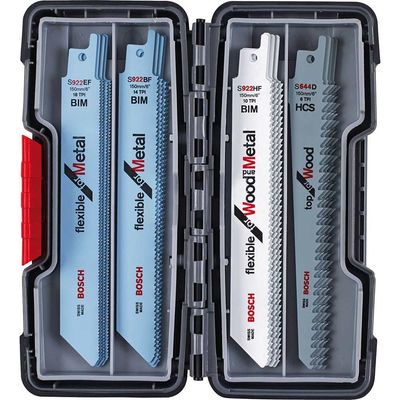 Bosch 20 Piece Wood and Metal Reciprocating Sabre Saw Blade Set