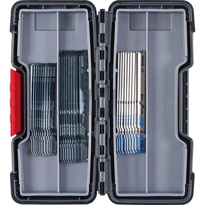 Bosch 30 Piece Wood and Metal Cutting Jigsaw Blade Set