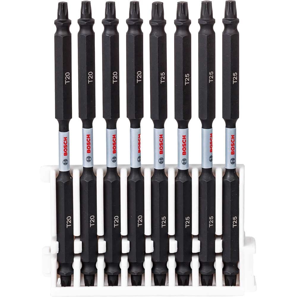 Bosch 8 Piece Double Ended Impact Torx Screwdriver Bit Set - Image 1