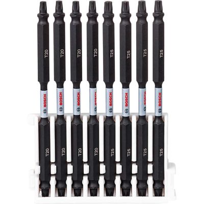 Bosch 8 Piece Double Ended Impact Torx Screwdriver Bit Set