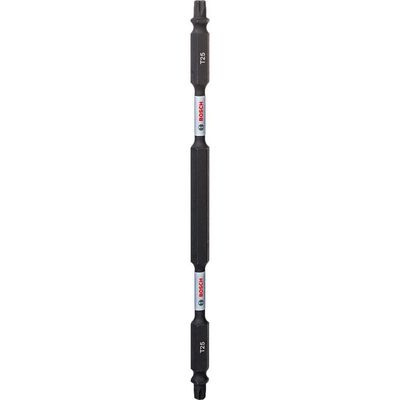 Bosch Impact Double Ended Torx Screwdriver Bit T25 150mm Pack of 3