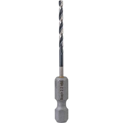 Bosch HSS Hex Shank Drill Bit 2.2mm Pack of 1