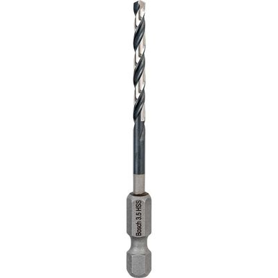 Bosch HSS Hex Shank Drill Bit 3.5mm Pack of 1