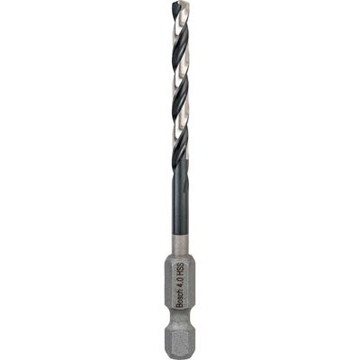 Bosch HSS Hex Shank Drill Bit 4mm Pack of 1