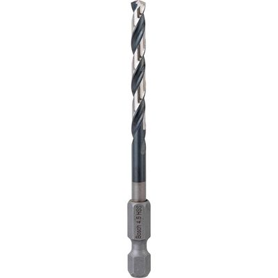 Bosch HSS Hex Shank Drill Bit 4.5mm Pack of 1