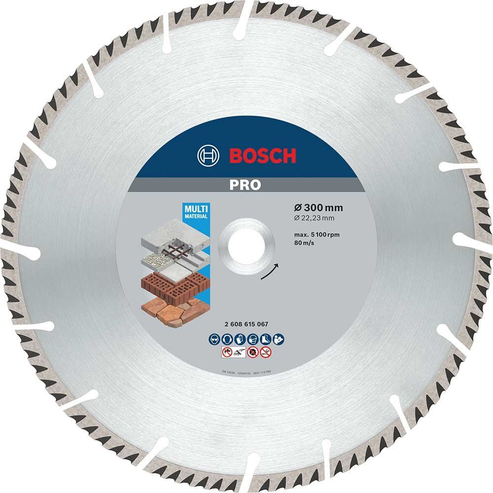 Bosch PRO Multi Material Diamond Cutting Disc 300mm - Image 1