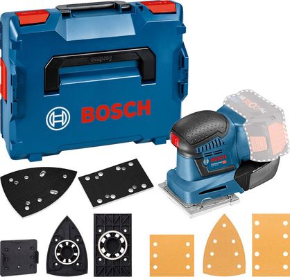 Bosch 06019D0202 Gss 18V-10 Professional Orbital Sander + L-Boxx 18V Bare Unit