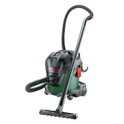 BOSCH UniversalVac 15 Cylinder Wet & Dry Cleaner - Black & Green, Green