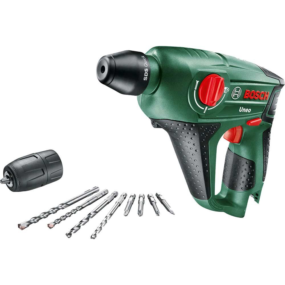 Bosch UNEO 12 LI 12v Cordless Rotary Hammer Drill No Batteries No Battery Charger No Case - Image 1