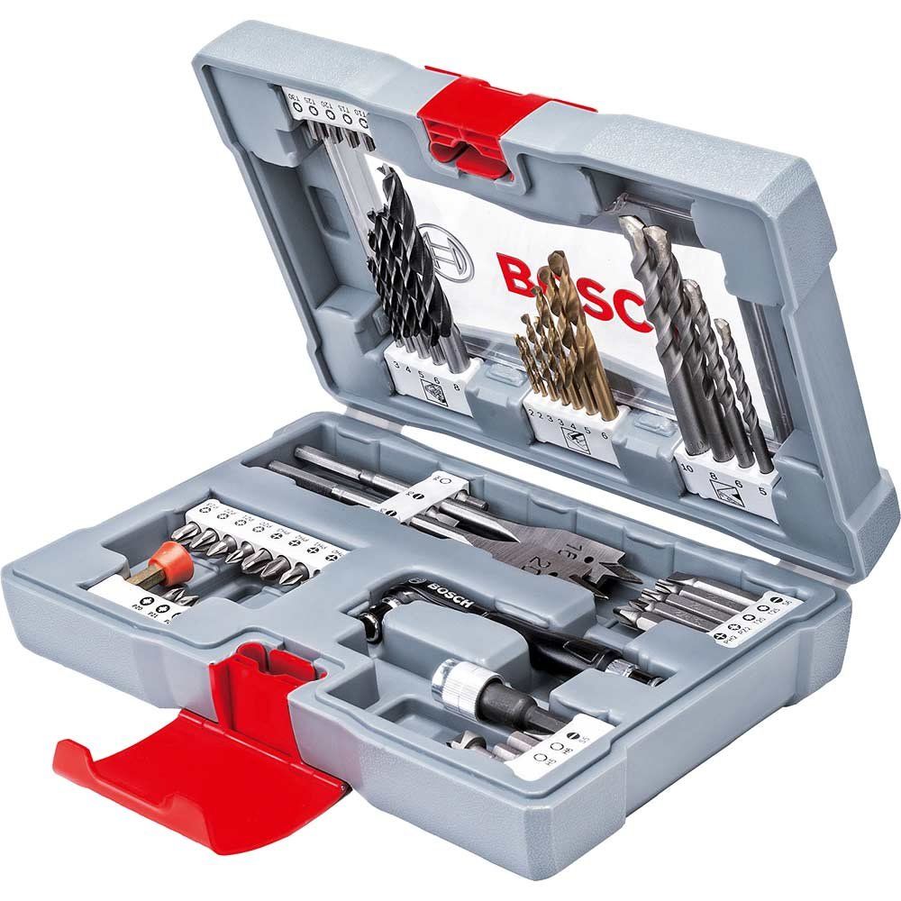 Bosch 49 Piece Premium Power Tool Accessory Drill and Screwdriver Bit Set - Image 1