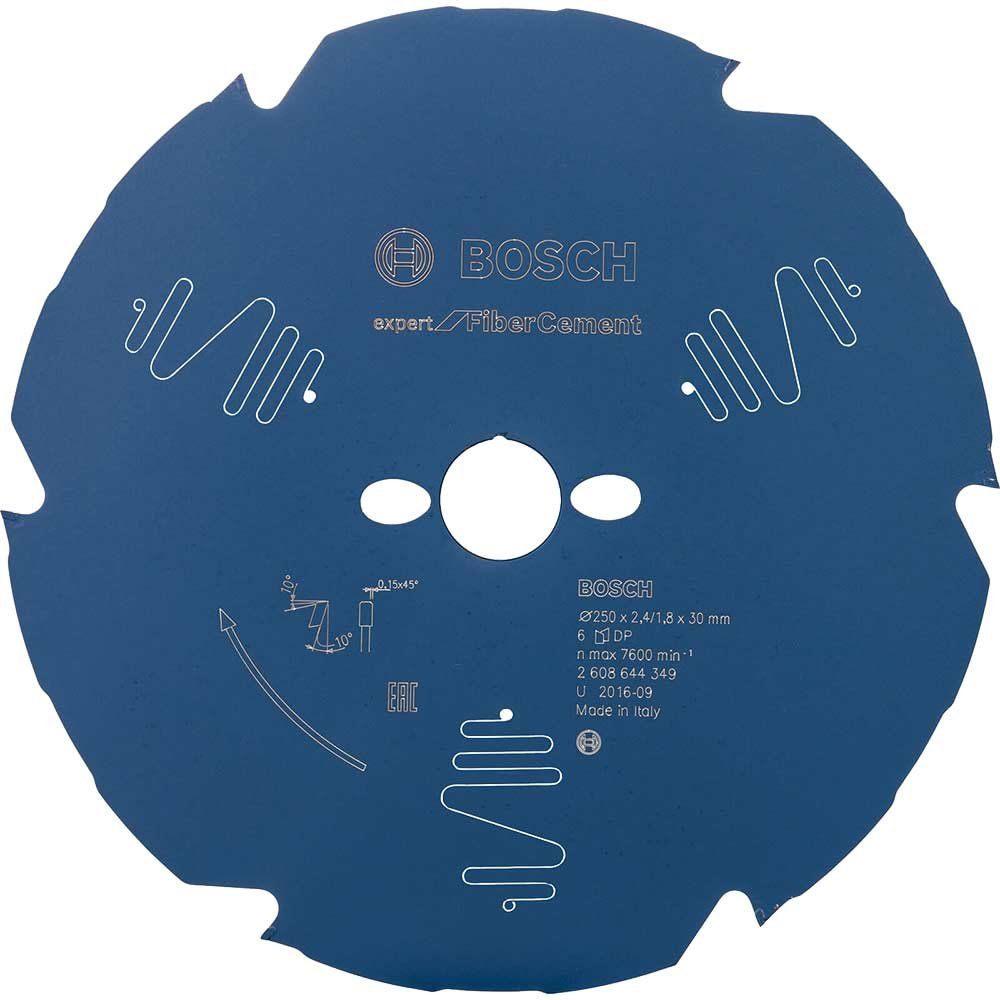 Bosch EXPERT Fiber Cement Cutting Saw Blade 250mm 6T 30mm - Image 1