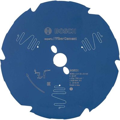 Bosch EXPERT Fiber Cement Cutting Saw Blade 260mm 6T 30mm