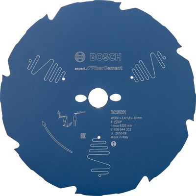 Bosch EXPERT Fiber Cement Cutting Saw Blade 300mm 8T 30mm