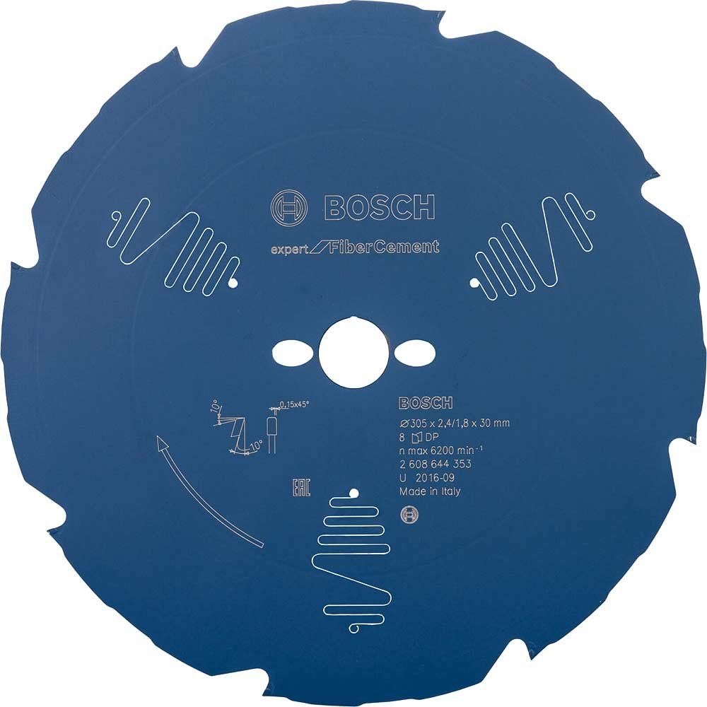 Bosch EXPERT Fiber Cement Cutting Saw Blade 305mm 8T 30mm - Image 1