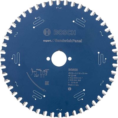Bosch EXPERT Circular Saw Blade for Sandwich Panel 230mm 48T 30mm