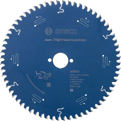 Bosch EXPERT High Pressure Laminate Cutting Saw Blade 235mm 64T 30mm