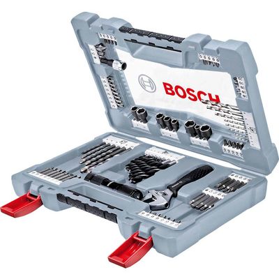 Bosch 91 Piece Premium Power Tool Accessory Drill and Screwdriver Bit Set