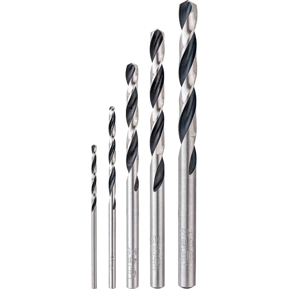 Bosch 5 Piece PointTeq HSS Drill Bit Set - Image 1