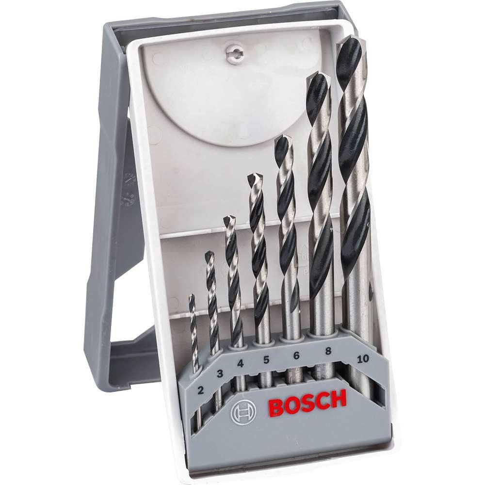 Bosch 7 Piece PointTeq HSS Drill Bit Set - Image 1