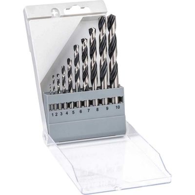 Bosch 10 Piece PointTeq HSS Drill Bit Set