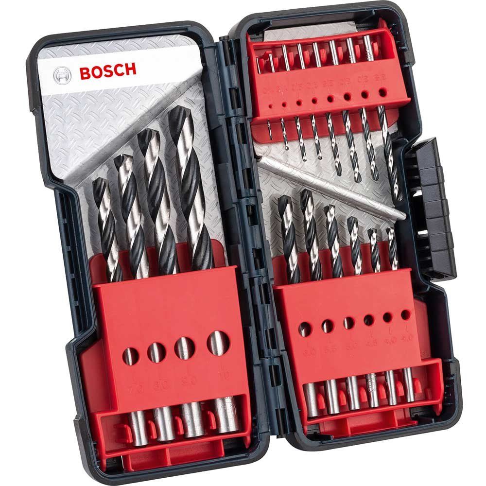 Bosch 18 Piece PointTeq HSS Drill Bit Set - Image 1