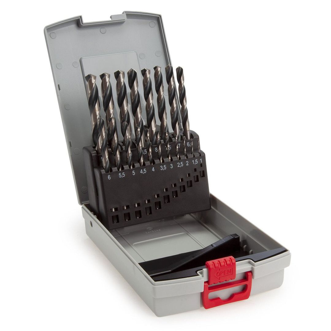 Bosch 2608577351 Hss Pointteq Metal Drill Bit Set 1-10Mm (19 Piece) - Image 1