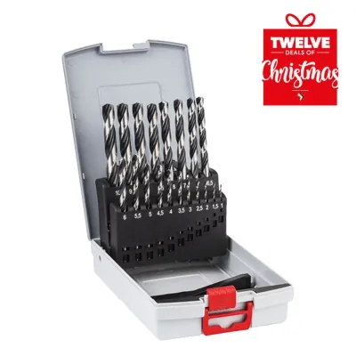 Bosch 2608577351 Hss Pointteq Metal Drill Bit Set 1-10Mm (19 Piece) - Thumbnail 2