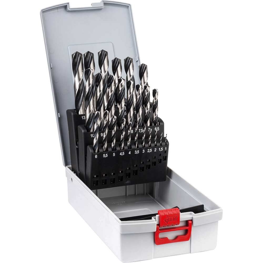Bosch 25 Piece PointTeq HSS Drill Bit Set - Image 1