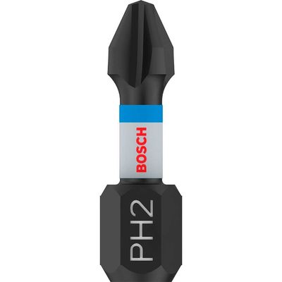 Bosch PRO Impact Control Torsion Phillips Screwdriver Bits PH2 25mm Pack of 2
