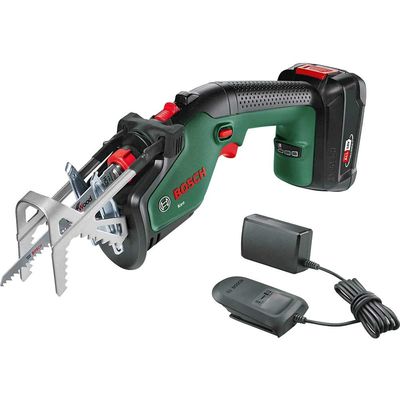 Bosch KEO 18 LI P4A 18v Cordless Reciprocating Pruning Saw 1 x 2ah Li-ion Battery Charger