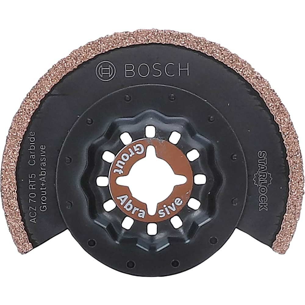 Bosch ACZ 70 RT5 Starlock Oscillating Multi Tool Thin Grout Segment Saw Blade 70mm Pack of 10 - Image 1