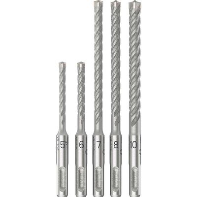 Bosch PRO 5 Piece 5X SDS Plus Masonry Drill Bit Set