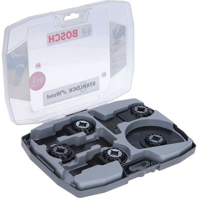 Bosch 7 Piece Starlock Oscillating Multi Tool Wood Working Blade Set