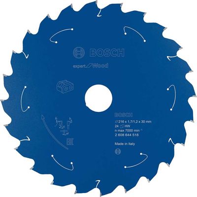 Bosch EXPERT Wood Cutting Cordless Mitre Saw Blade 216mm 24T 30mm