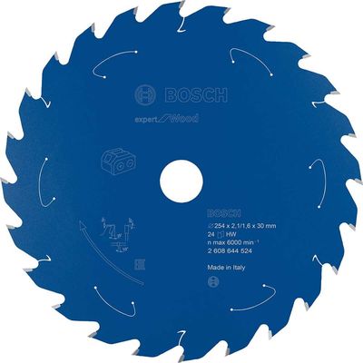 Bosch EXPERT Wood Cutting Table Saw Blade 254mm 24T 30mm