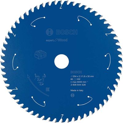 Bosch EXPERT Wood Cutting Table Saw Blade 254mm 60T 30mm