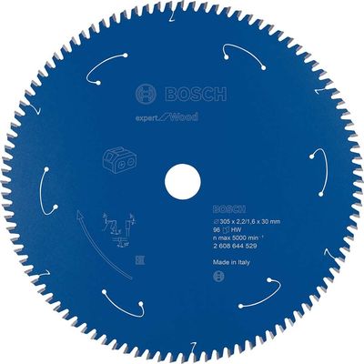 Bosch EXPERT Wood Cutting Cordless Mitre Saw Blade 305mm 96T 30mm