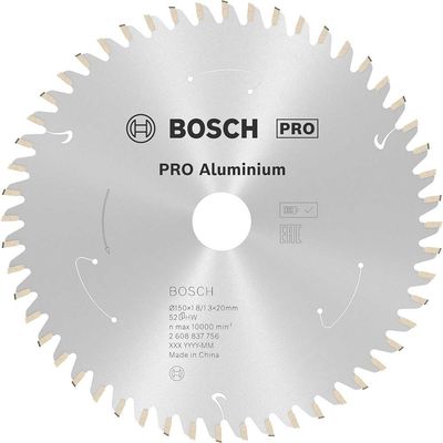 Bosch PRO Cordless Circular Saw Blade for Aluminium 150mm 52T 20mm