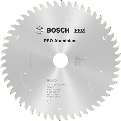 Bosch PRO Cordless Circular Saw Blade for Aluminium 160mm 52T 20mm