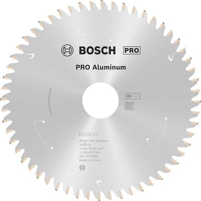 Bosch PRO Cordless Circular Saw Blade for Aluminium 165mm 54T 30mm